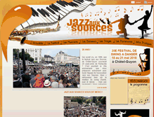 Tablet Screenshot of jazz-aux-sources.com